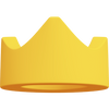 A yellow crown icon that represents the exclusive designer logo license. 