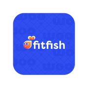 Colorful fish logo for a modern brand