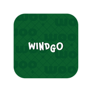 A minimal wind logo