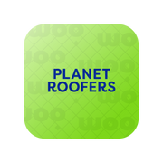 An innovative roofing logo