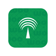 A modern tree logo