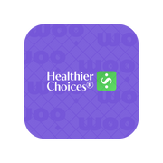A modern wellness logo